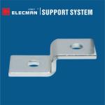 Aluminum Galvanized Steel Offset Strut Z Bracket 2 Hole