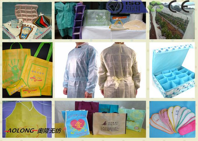 4200mm Single beam PP PP Non Woven Fabric Making Machine For Shopping Bag