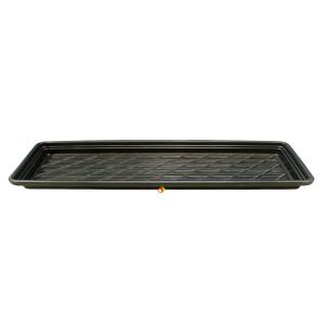 Quality 350L PE Hoof Footbath For Cattle Hoof Disinfection With Drain And 2800mm Length wholesale