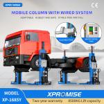 Ce Approved 8500kg Truck Single Post Lift With Truck 3d Wheel Alignment For Auto