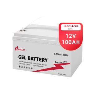 Quality Deep Cycle Sealed Gel 12V 100Ah 200Ah Lead Acid Battery for Photovoltaic Solar System wholesale