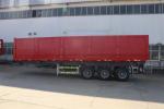 Heavy-Duty 3-Axle Van Semi-Trailer Side Wall Height 600-1500mm/Customized