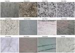 Granite / Marble Prefab Vanity Countertops Anti - Stain For Hotel Bathroom