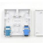 4 core ftth fiber faceplate distribution box