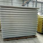 fireproof ivory white glass sandwich roof panel 5000 x 960 x 50 x 0.326mm for