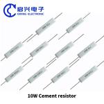 Corrosion Resistant Ceramic Resistor 5W 10W 0.25R 0.5R 3R 27R 12R 100R 5% For