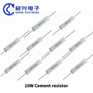 Quality Factory direct sale 5w 7w 10w 15w 20w 30w 40w 50w 100w Power ceramic cement resistor wholesale