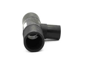 Quality SDR11 MDPE DN63-DN450 Spigot Equal Tee PE Fusion Fittings wholesale