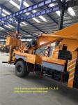 Yellow Special Purpose Truck 16m Telescopic Boom Aerial Work Truck