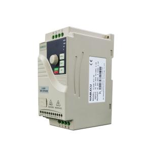 Quality 220V 0.75KW 1HP VFD Single Phase Output 50HZ 60HZ Mini Type wholesale