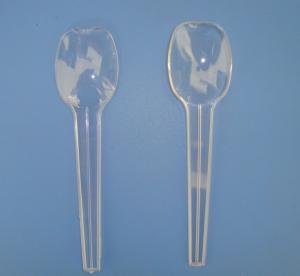 Quality Transparent plastic disposable dinner spoon for Ice cream wholesale