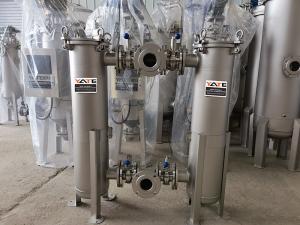 Quality Sideline Absolute Sealing Bag Filter Housing With Concave Cover wholesale