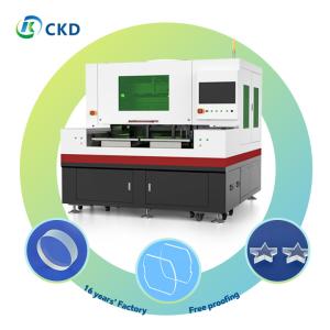 Quality HTI Controlled ±0.01mm Cutting Accuracy Polygonal Glass Cutting Machine wholesale