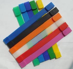 Quality Wristband Silicon USB Flash Drives with Logo Printing wholesale