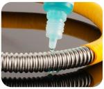 Corrugated Stainless Steel Flexible Metal with PVC Braid Natural Gas Hose