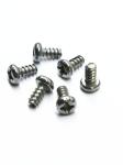 Zinc Nickel Alloy Phillips Screws Electronic Miniature Small Screws Cross Pan