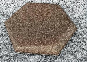 Quality Thickness 4mm 3D PU Leather Wall Panel In Both Residential Commercial Settings wholesale
