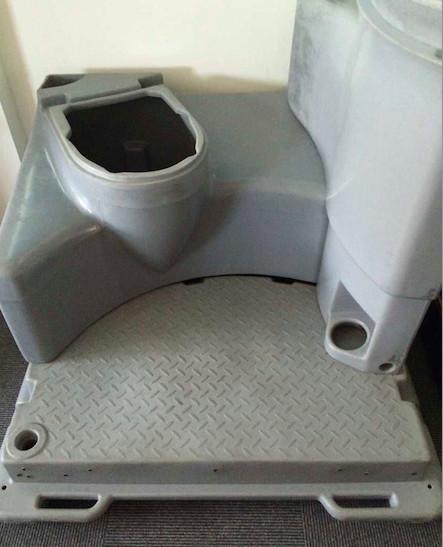 Environmental protection plastic mobile toilet rotoplastic mold integrated