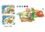 DIY Assembly Blocks Track Set Children's Play Toys Train Station Electric 29 "