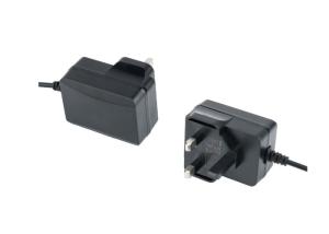Quality 5V Black Power Adapter 30W Interchangeable Plug Male DC Connector Adapter wholesale