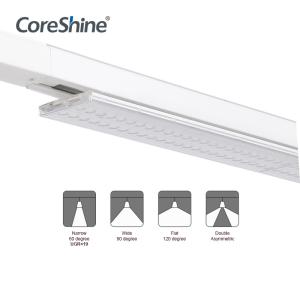 Quality 1200mm Linear LED Track Lighting , 80Ra Indoor Track Lighting wholesale