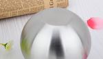 toilet brush with 304 stainless steel long handle Round Base Economy Strong