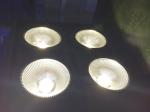 4x100w LED Stage Blinders , Cool White Warm White COB Audience Blinder Lights