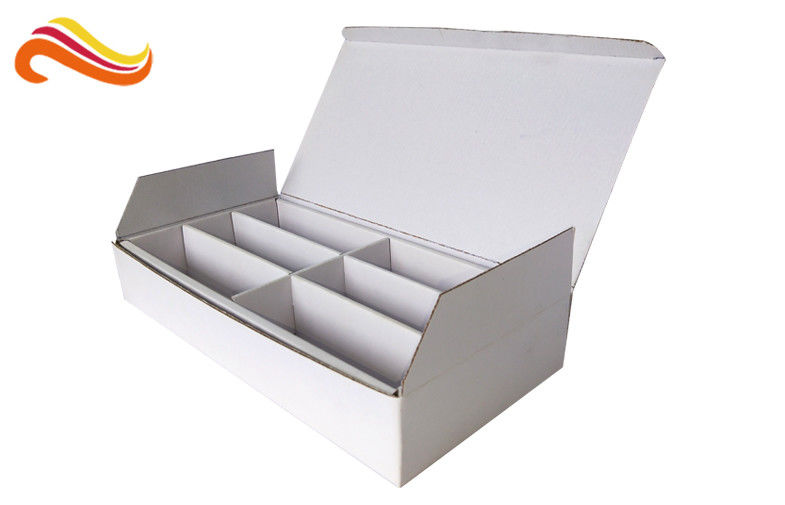 White Printing Corrugated Packaging Box With Luxury Custom Design Logo