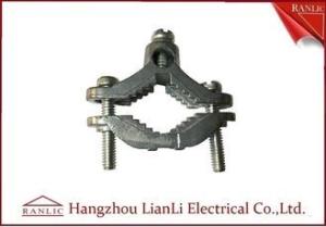 Quality Zinc Bare Wre Gound Clamps With Straps Brass Electrical Wiring Accessories wholesale