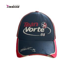 Quality Custom Embossed 6-Panel Baseball Cap for Men's Motor Racing Sports Hats 58cm Size wholesale