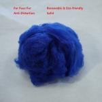 65mm Faux Fur PSF Polyester Staple Fiber Anti Distortion