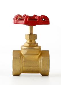 Quality PN16 Threaded Brass Stop Valve Heat Resistant For Water Gas Oil wholesale