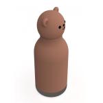 Bear Design Original Custom Food Grade Silicone 304 Stainless Steel Kids Back to