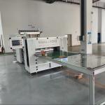 Non Partitioned Filter Paper Pleating Machine Pleated Paper Production Line 220V