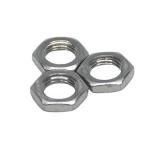 Polishing Metal Hex Nut Thin Nut Stress Relieving DIN934 GB52 DIN963