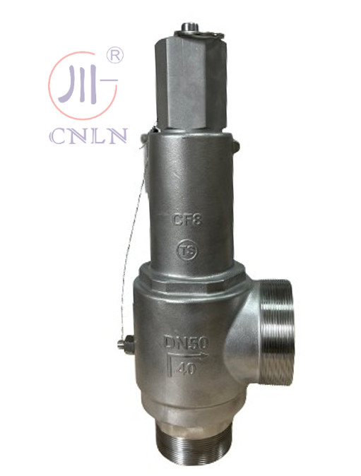 New Style Full Open Safety Valve LOX LNG LAR LIN LCO2 Tank Valve -196 +80 ℃