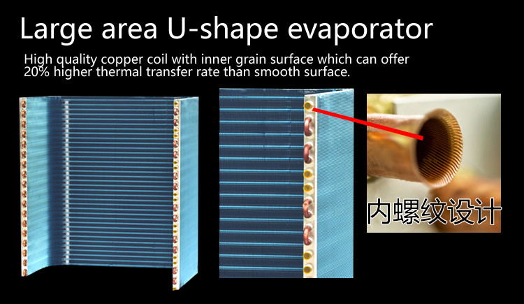 Swimming Pool Commercial Air Source Heat Pump Shell Heat Exchanger Long Life Span