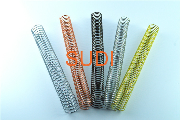 Electroplated First Class Diameter 0.70mm Metal Spiral Binding Coils