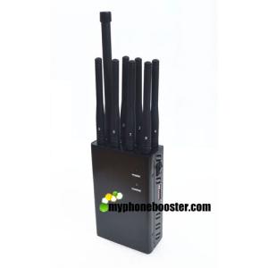 China SA-008P 8-BAND CDMA 2G 3G 4G WIMAX GPS L1 L2 LOJACK WIFI 2.4GHZ Jammer, Cell Phone Signal Blocker on sale