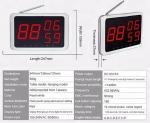 Hot Sell Small Electronic Buzzer Bell Wireless Service Waiter Calling Remote