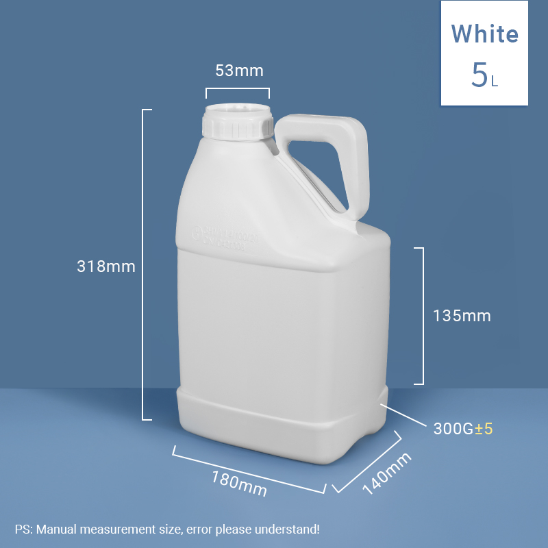 Acceptable Customer's Logo EVOH COEX Fluoride 5L Plastic Barrel for Chemical Storage