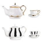 Cup Tea Set Of 6 Ceramic English Coffee Tea Sugar Container Set Arabic Teapot