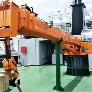 Quality Seaport Marine 30T Mobile Harbor Crane Marine Knuckle Boom Crane wholesale