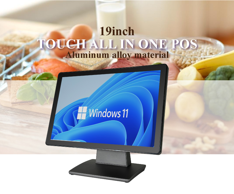 Windows OS 21.5 Inch All in One TPV for Restaurant Delivery Wall Mounted Touch Screen