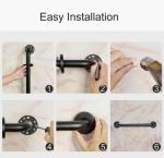 Bathroom Safety Shower Grab Bar Stainless Steel Bathroom Accessories SS304