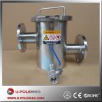 Customized Stainless Steel Magnetic Liquid Filter for Dia 159mm or Customized