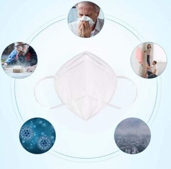 Skin Friendly Personal Care KN95 Foldable Mask