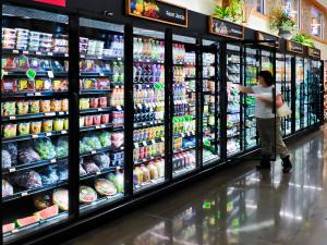 Quality Anti Fog Multideck Glass Door Display Fridge Frost Free wholesale