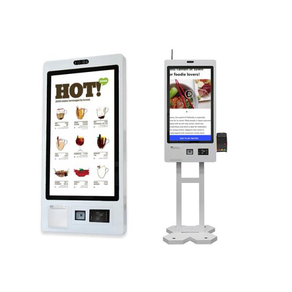 Cheap 23'' Screen Payment Terminal Kiosk For Restaurant for sale