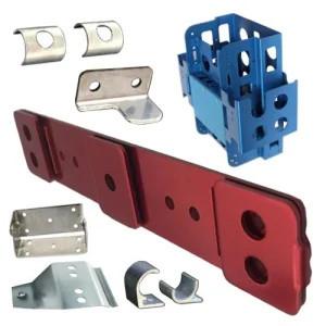 Quality Custom Auto Sheet Metal Fabrication Carbon Steel Processing Automotive Forming Bending Stamping Parts wholesale